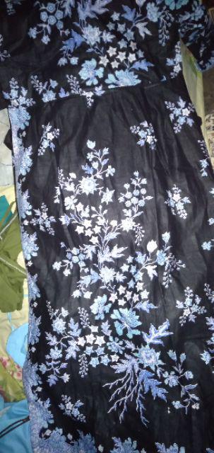 Maura Couple - Sania Ruffle Batik Couple Ori Ndoro Jowi Dnt Garansi