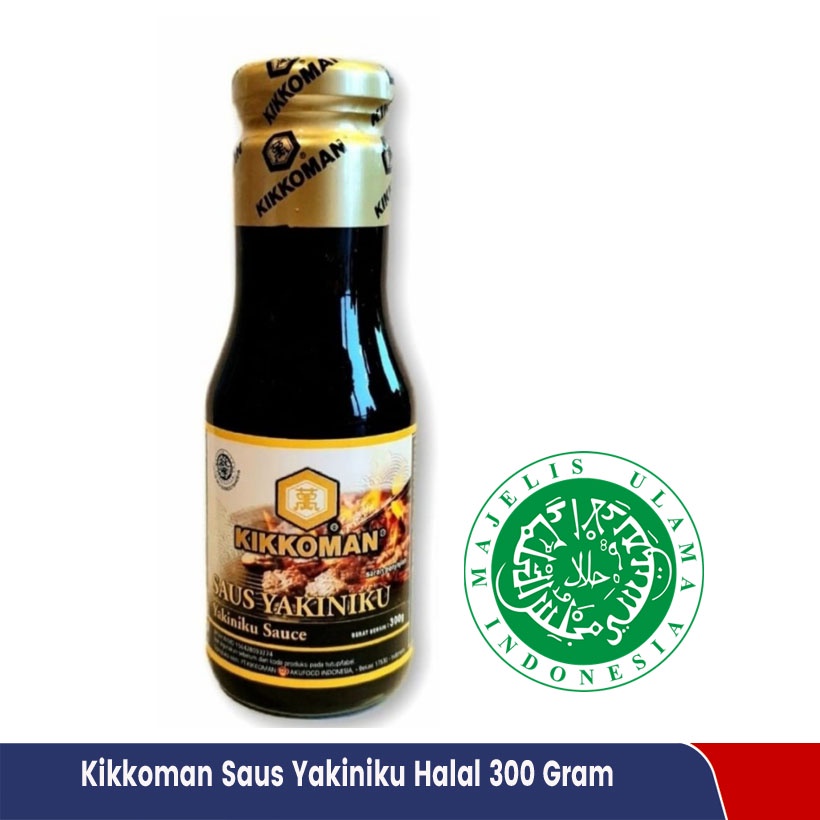 

Saus Yakiniku Kikkoman Saos Halal 300 Gram