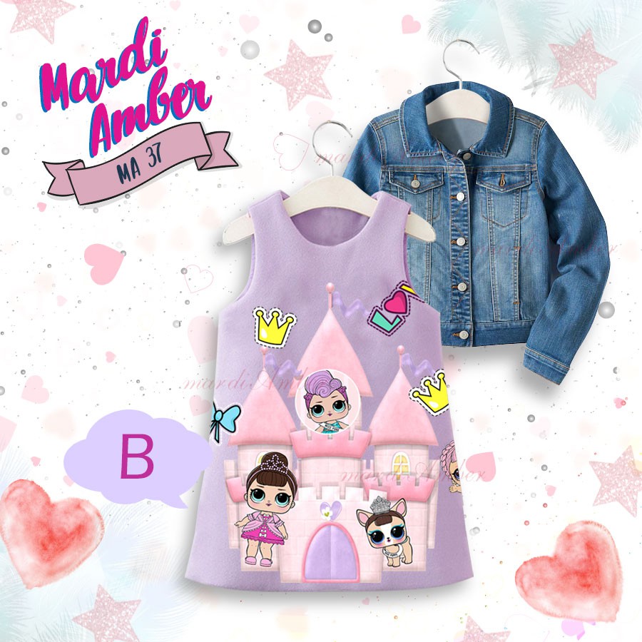 MA37 DRESS + JAKET JEANS KIDS