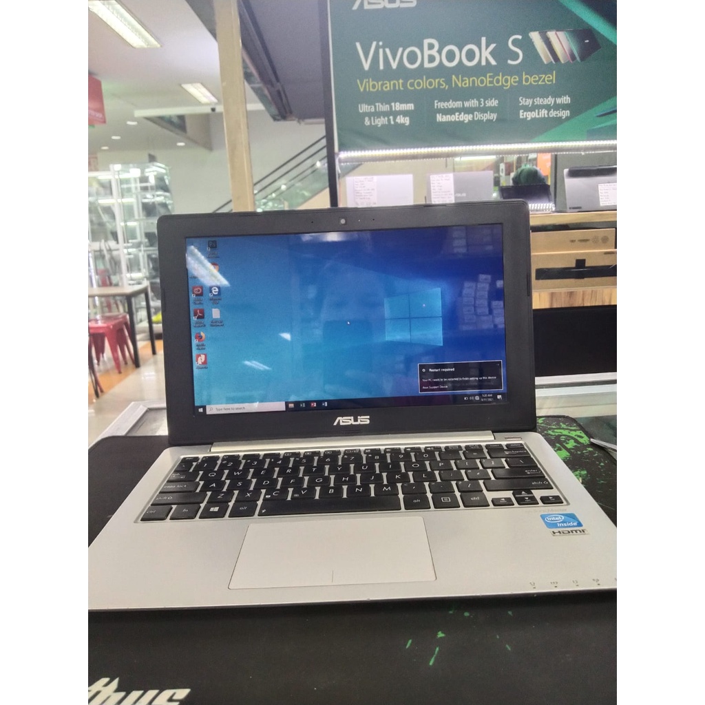 Laptop Leptop Second Seken Asus x201 intel inside celeron Ram 4gb 4 gb hdd 320 12 inci Termurah