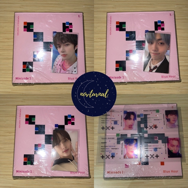 TXT - MINISODE1 : Minisode AR VR Blue Hour Album Only / Fullset with PC Photocard Yeonjun Soobin Beo