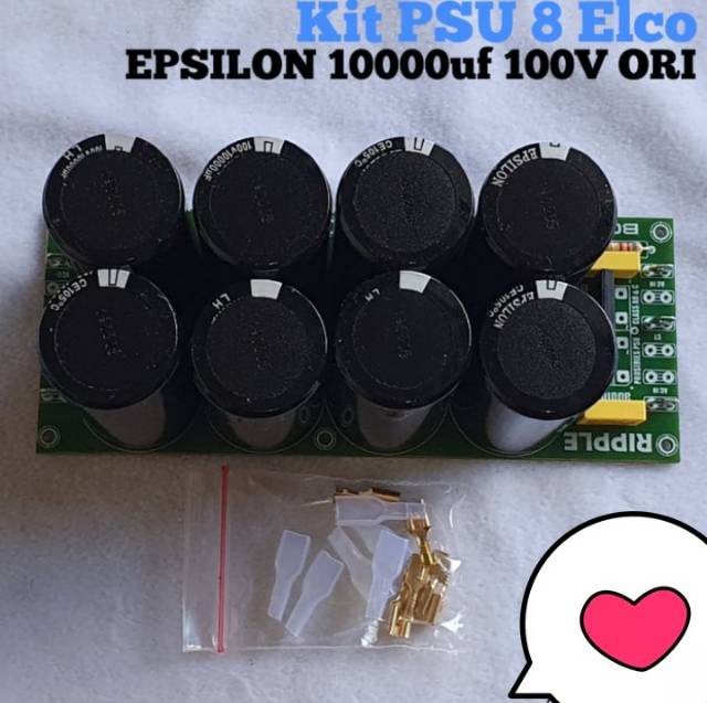 Elco Terbaik Psu 8 Elco Epsilon 10000uf 100v Original 100 Dioda Sisir Sparepart Elektronik Power Shopee Indonesia