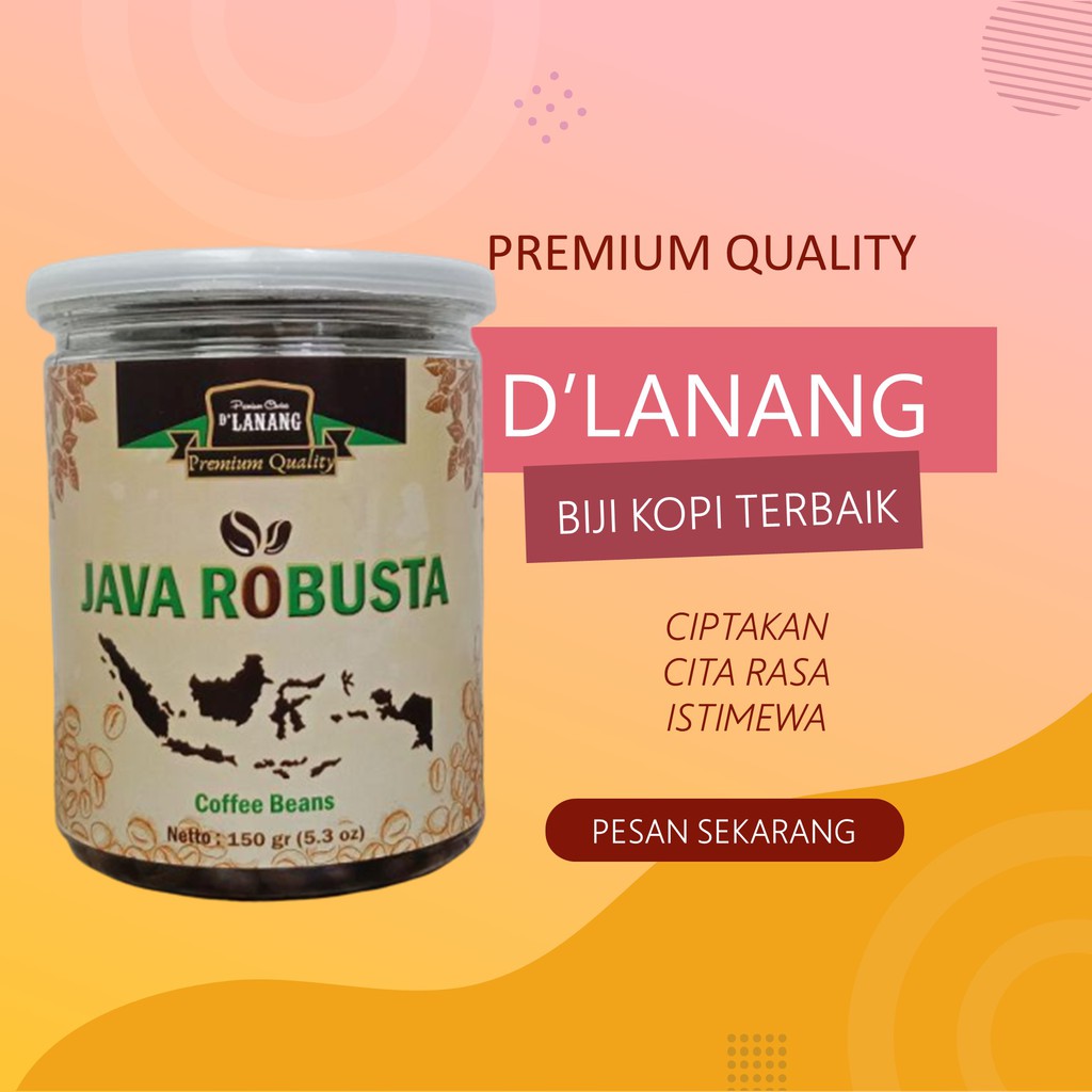 

PROMO Cofee Bean Robusta D'Lanang BPOM Halal