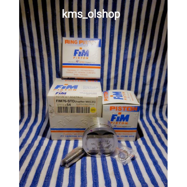 Piston Kit Fim 76 size 54/STD Pin 14 (Jupiter Mx)