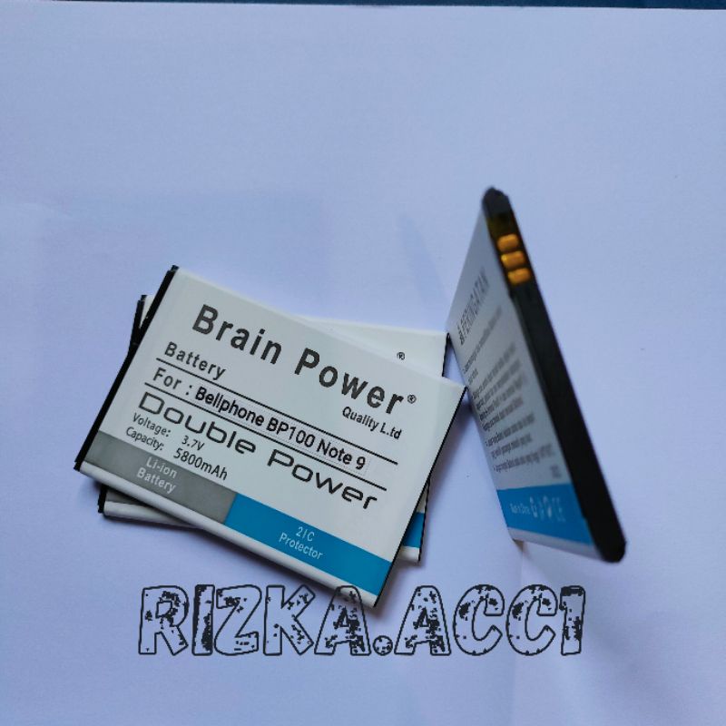 Baterai Batre Bellphone BP 100 Note 9 / BP100 Note9 Brain Battery Batrai Batre Hp