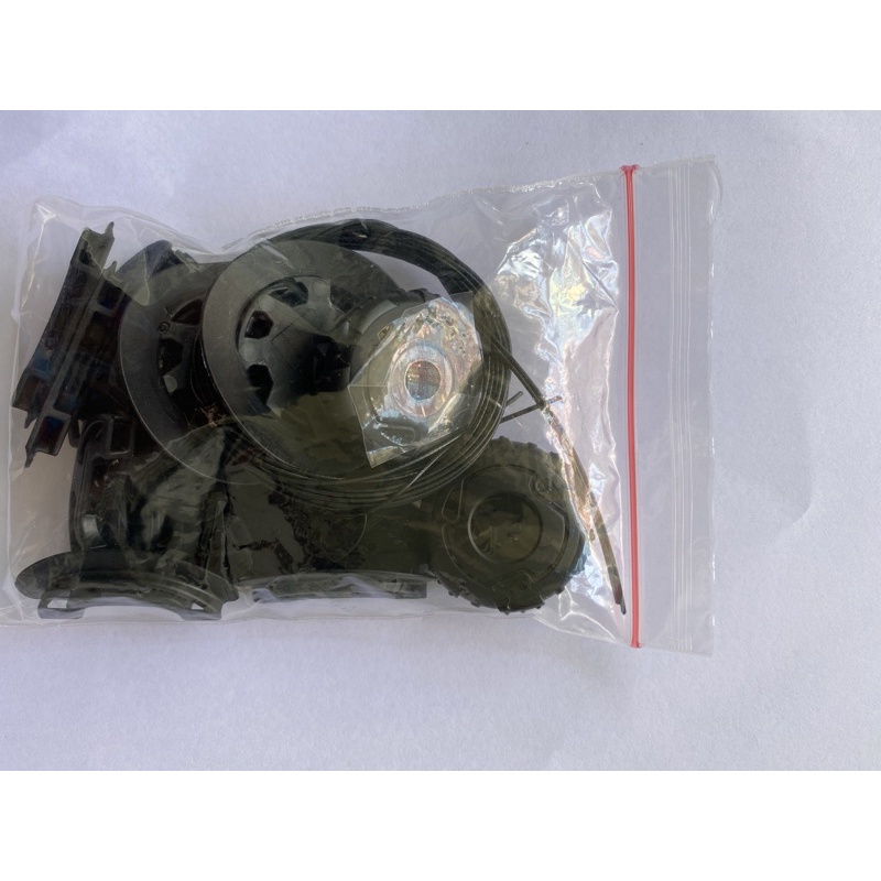 TALI PUTAR LACING SYSTEM 1 SET WARNA HITAM TALI 300cm