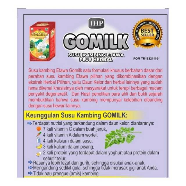 Susu gomilk susu kambing etawa