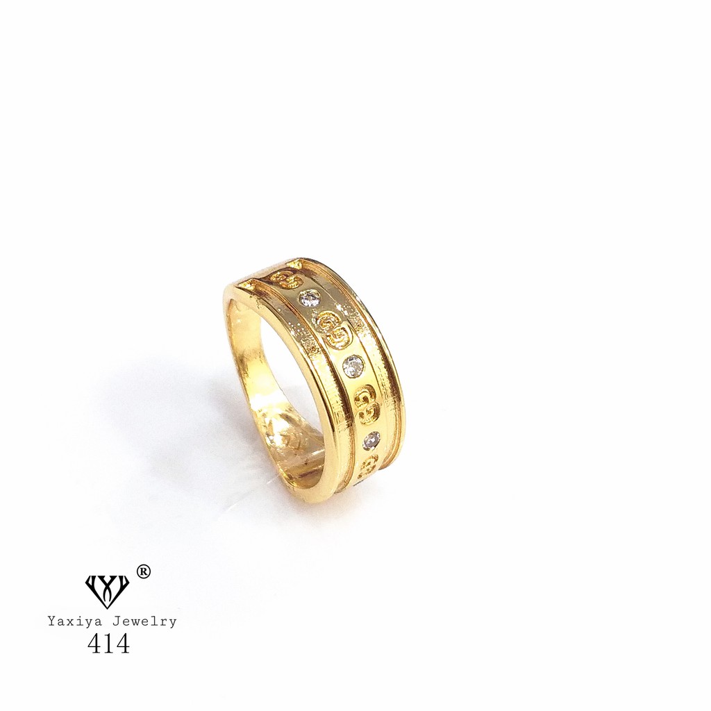 

Cincin Permata Lapis Emas Perhiasan Imitasi Yaxiya Jewelry 414