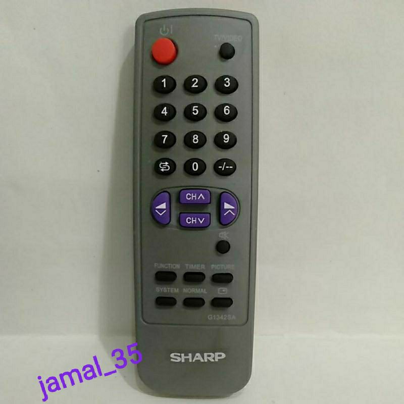 REMOTE REMOT TV SHARP TABUNG G1342SA