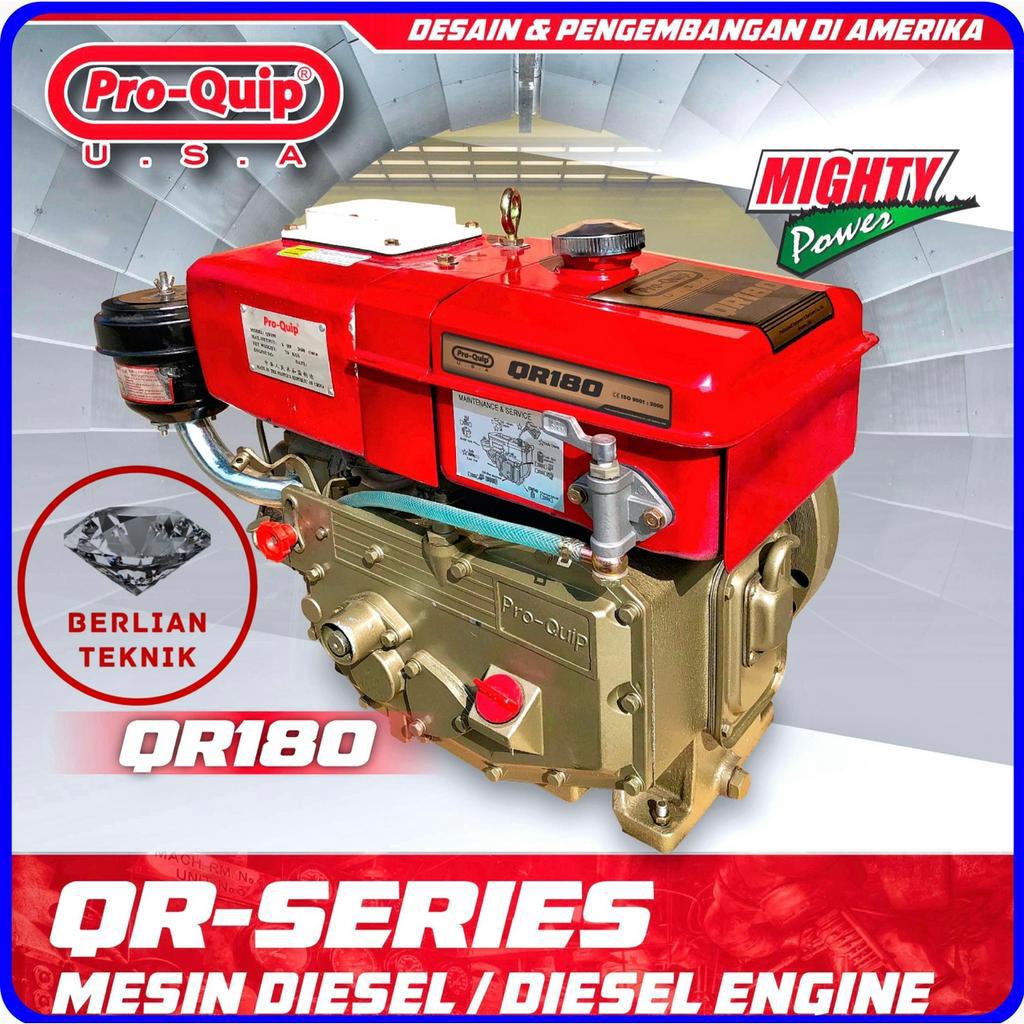 Mesin Penggerak Solar Engine Diesel Proquip QR 180 / 8 HP Hopper