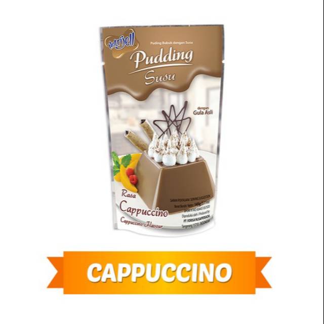 NUTRIJELL PUDING /  Nutrijell Pudding Susu Cappuccino / Cappuccino flavour