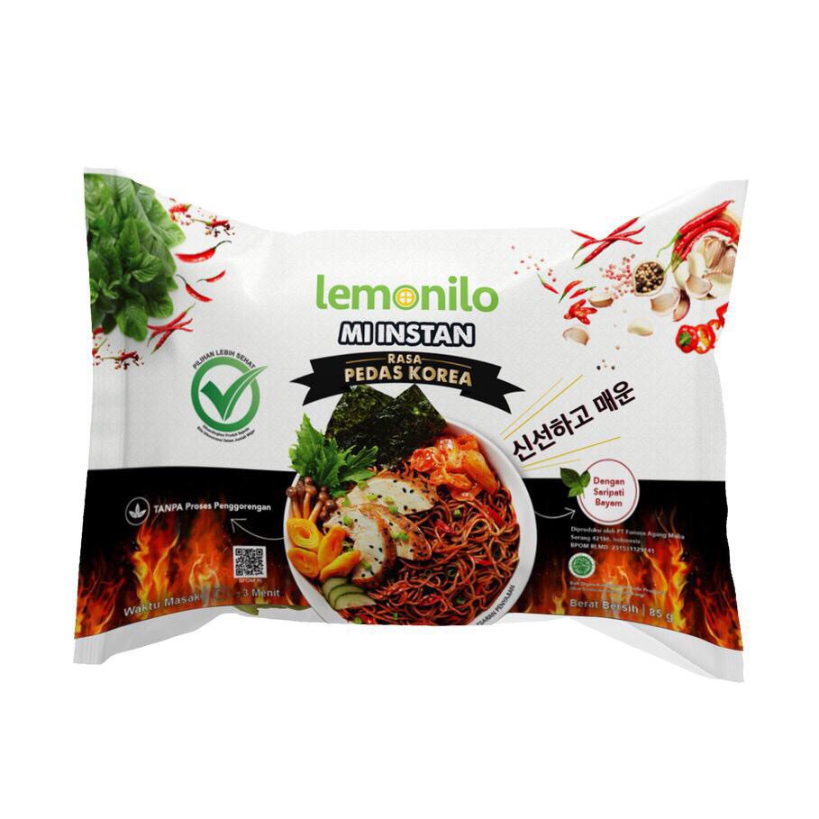 Lemonilo - Mie Instan Rasa Pedas Korea 75g