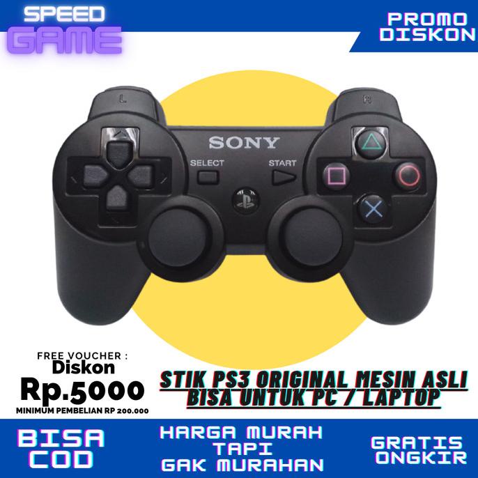 Stik PS3/Stick PS 3 Wireless Ori Original Mesin Warna