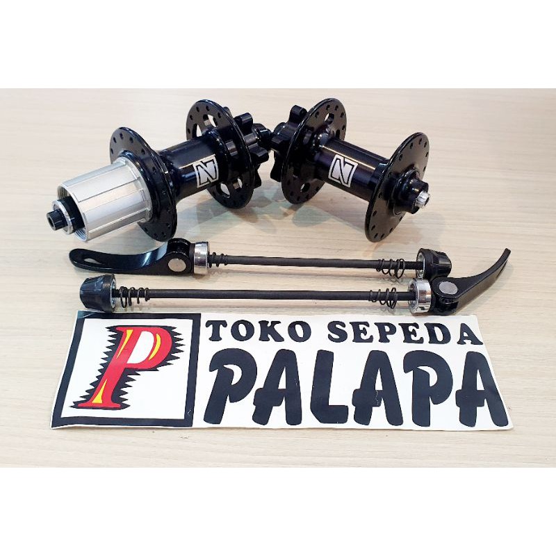 FREE HUB NAUTILUS BEARING 32 & 28 HOLE FREEHUB SEPEDA