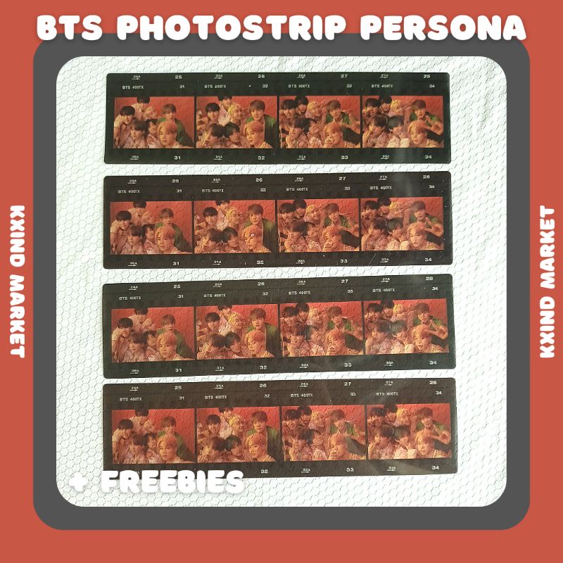 BTS Official Photofilm Persona / photostrip persona / album persona / album BTS / official merch bts