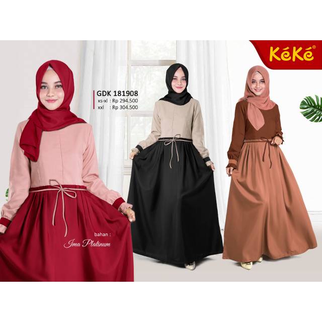 Gamis Dewasa Keke ~GDK 181908~