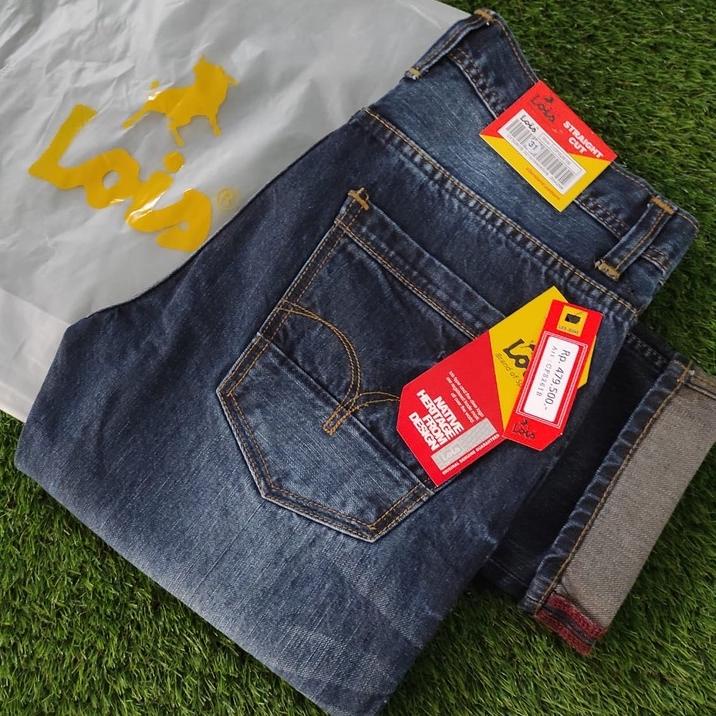 Celana Jeans Lois Original Pria 27-38 Panjang - Jins Lois Cowok Asli 100% Premium ORIGINALL Ayo Shoping[B.54W1]