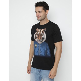 Matahari - T Zone T-Shirt Print Animal Jacket Tiger