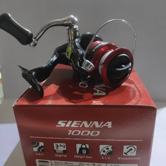 Reel shimano sienna fg 1000