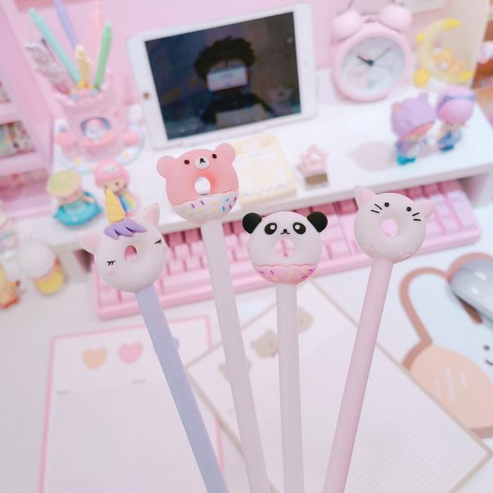 

Terlaris 1 LUSIN PULPEN GEL MOTIF KARAKTER DONUT LUCU IMUT / BOLPEN GEL KARAKTER FS PP46 ✔