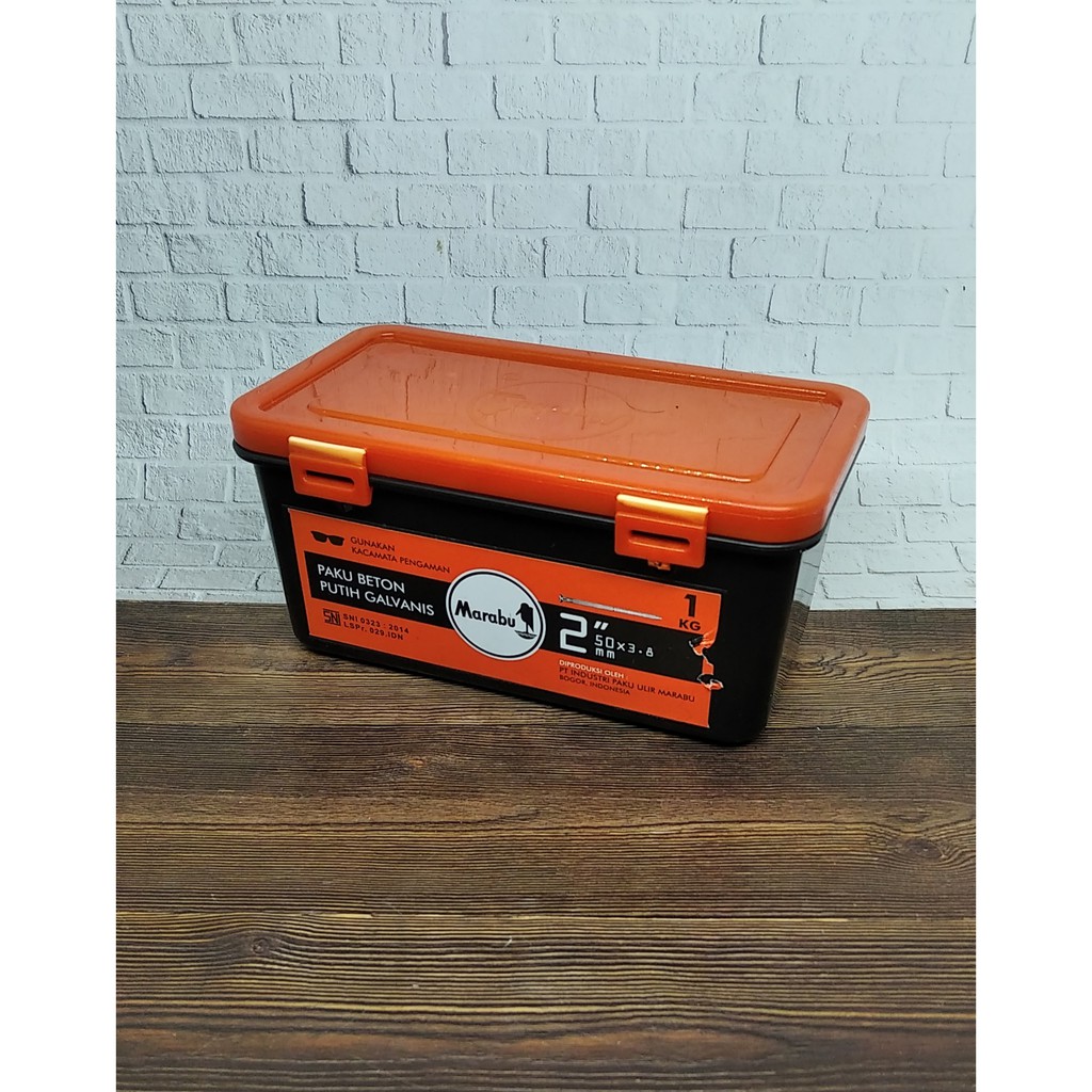 PAKU BETON 5 CM 1 KG PAKU BETON PUTIH 2 INCH 1 BOX