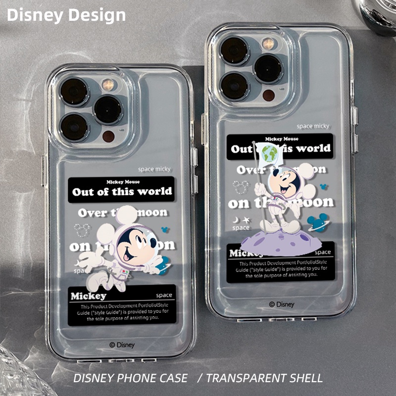 (Gen2) Soft Case Tpu Motif micky Space Untuk iPhone 13 12 11 Pro MAX XS MAX XR X 7 + 8 Plus