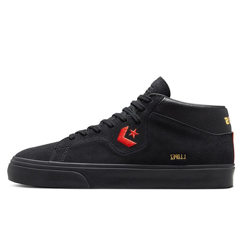 CONVERSE Louie Lopez Pro Mid Black Red - ORIGINAL RESMI PT MAP