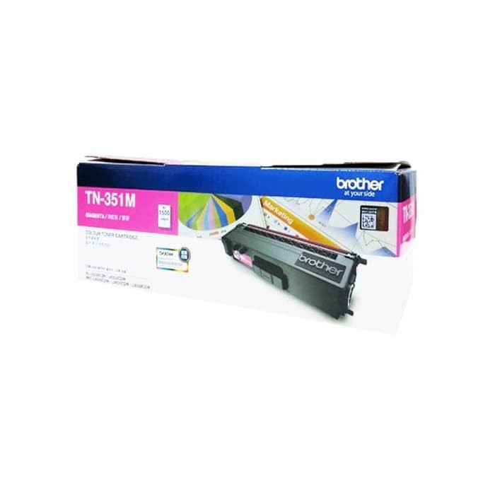 BROTHER Toner TN-351M | TN351M | TN351 M Original Magenta