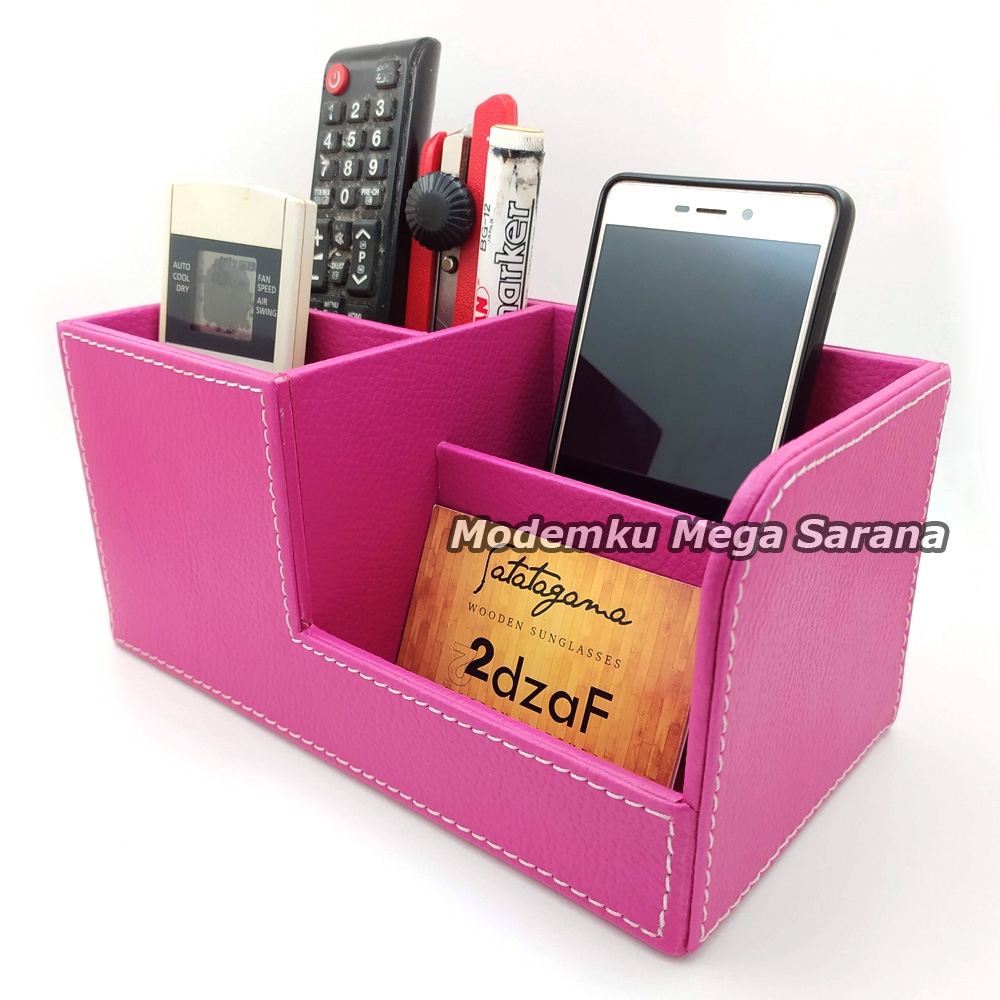 Tempat remote AC TV HP Tempat Kartu Nama Tempat Alat Tulis 21x10x10 cm