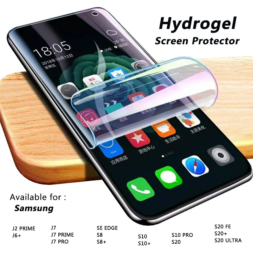 Hydrogel Clear Screen Protector Samsung S10 S10E S10 Plus S10 Lite