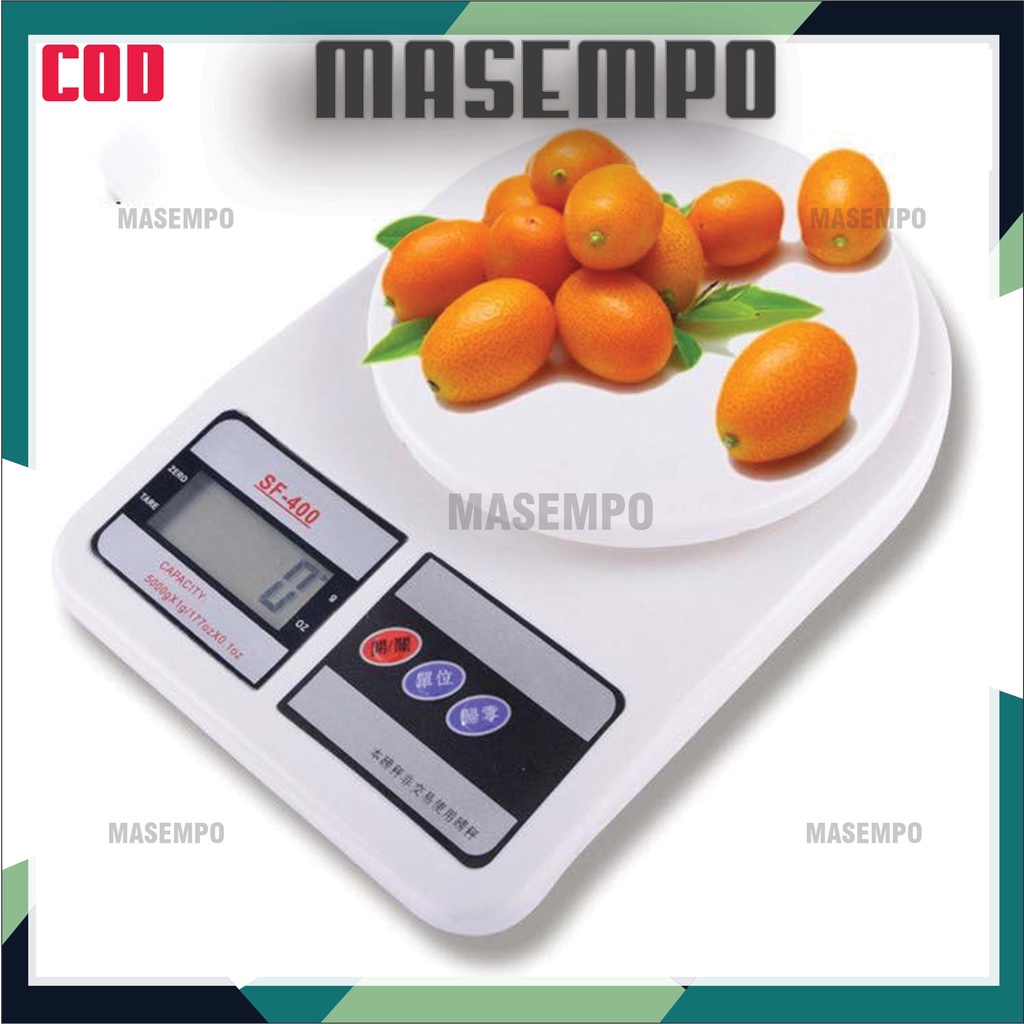 Timbangan Dapur Digital / Electronik Kitchen Scale / Timbangan Kopi 7 10 kg /LSH-SF- 400