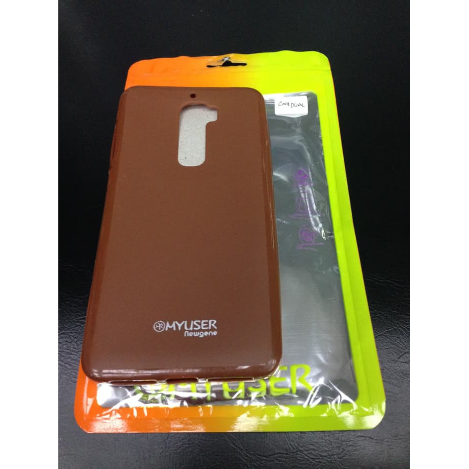 [termurah] NEWGENE Jelly Case Coolpad Cool Dual R116 Hitam