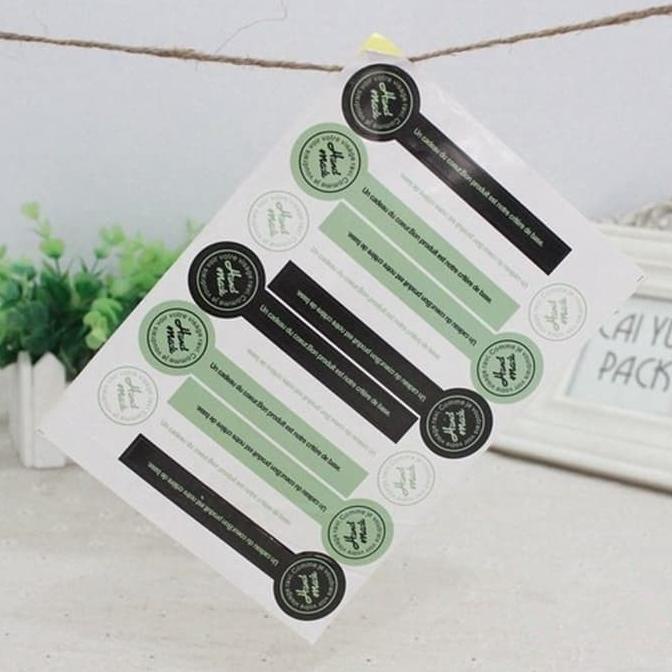 

Stiker Perekat Label Kemasan Bungkus Kue / Tempelan Botol