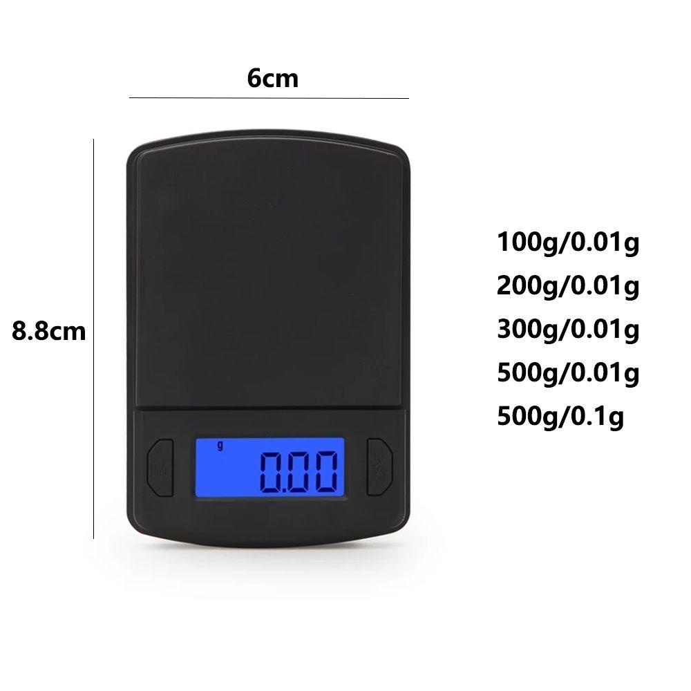 Solighter Timbangan Digital Presisi Tinggi Untuk Perhiasan Emas Berat Saku Mini Weight Balance Scale