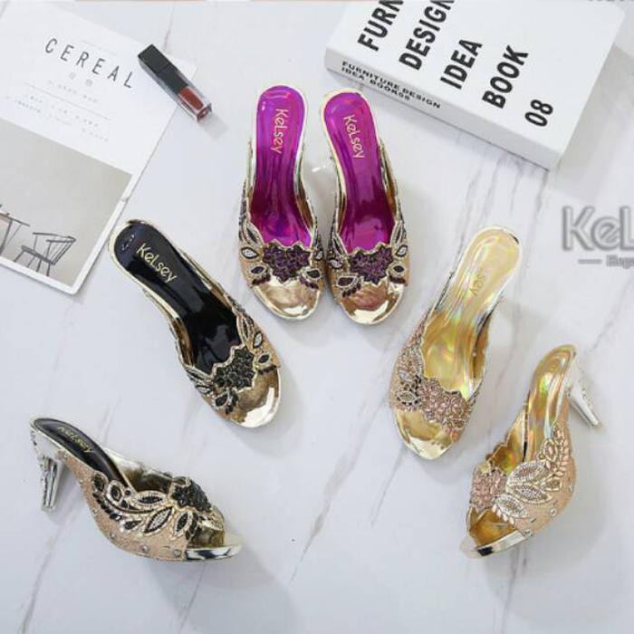 SANDAL KELSEY 5811-230 SANDAL HEELS WANITA