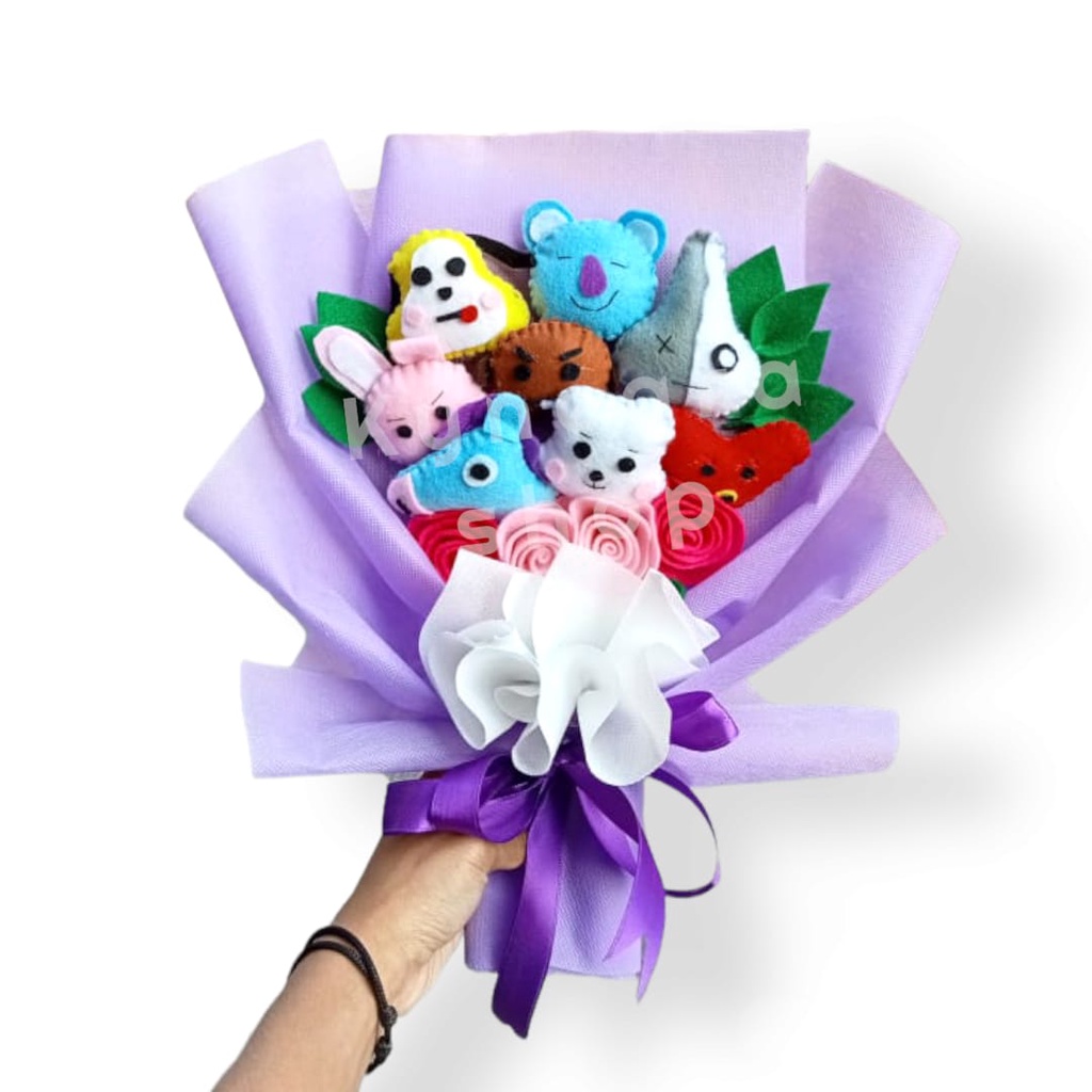 Buket Wisuda Boneka Bt / 21