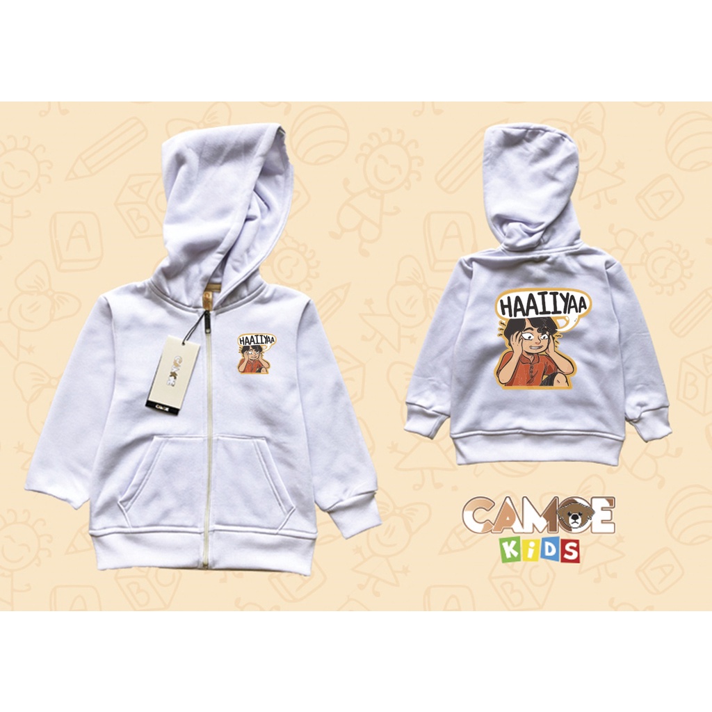 Jaket Hoodie Zip Anak KIDS Uncle Roger Haaiiyaa Haiya