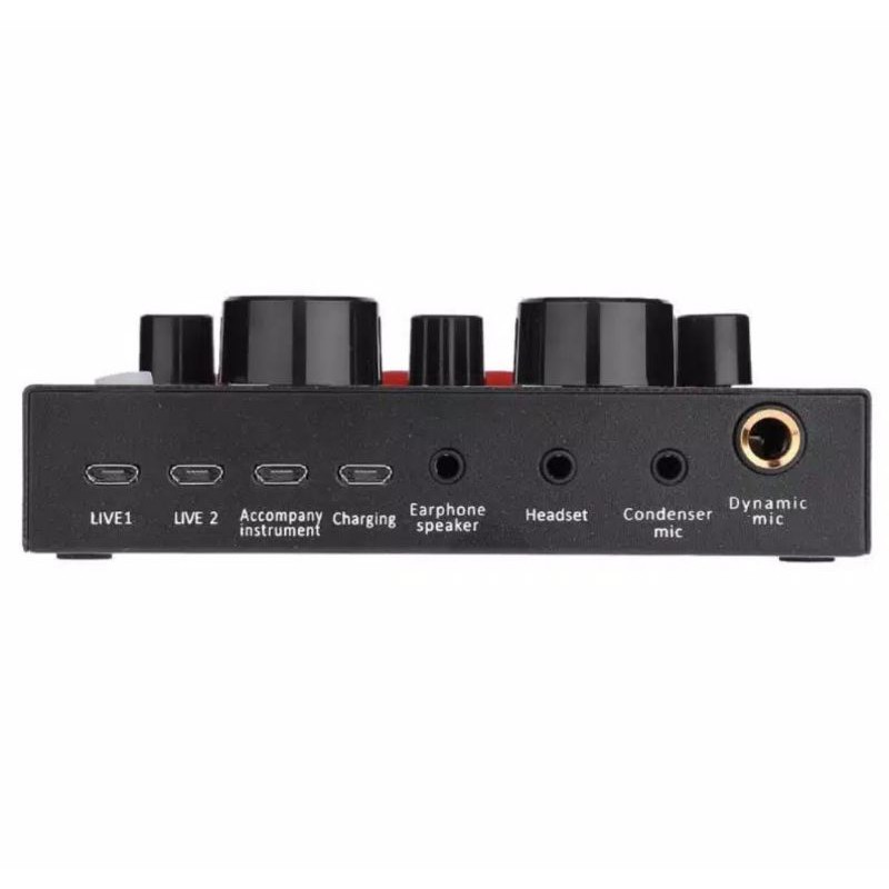 MIXER BLACKSPIDER V8 MULTIFUNCTIONAL LIVE SOUNDCARD