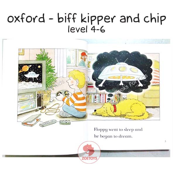 Zoetoys Oxford - Biff Kipper And Chip Books Lv 1-3 Lv 4-6 | Oxford Helping your child to read biff chip kipper reading book setEarly Reader Book Buku Belajar Membaca Cerita Montessori Anak