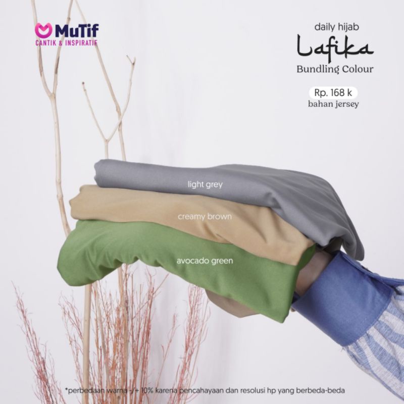 Mutif Daily Hijab Lafika Hijab Mutif Bergo