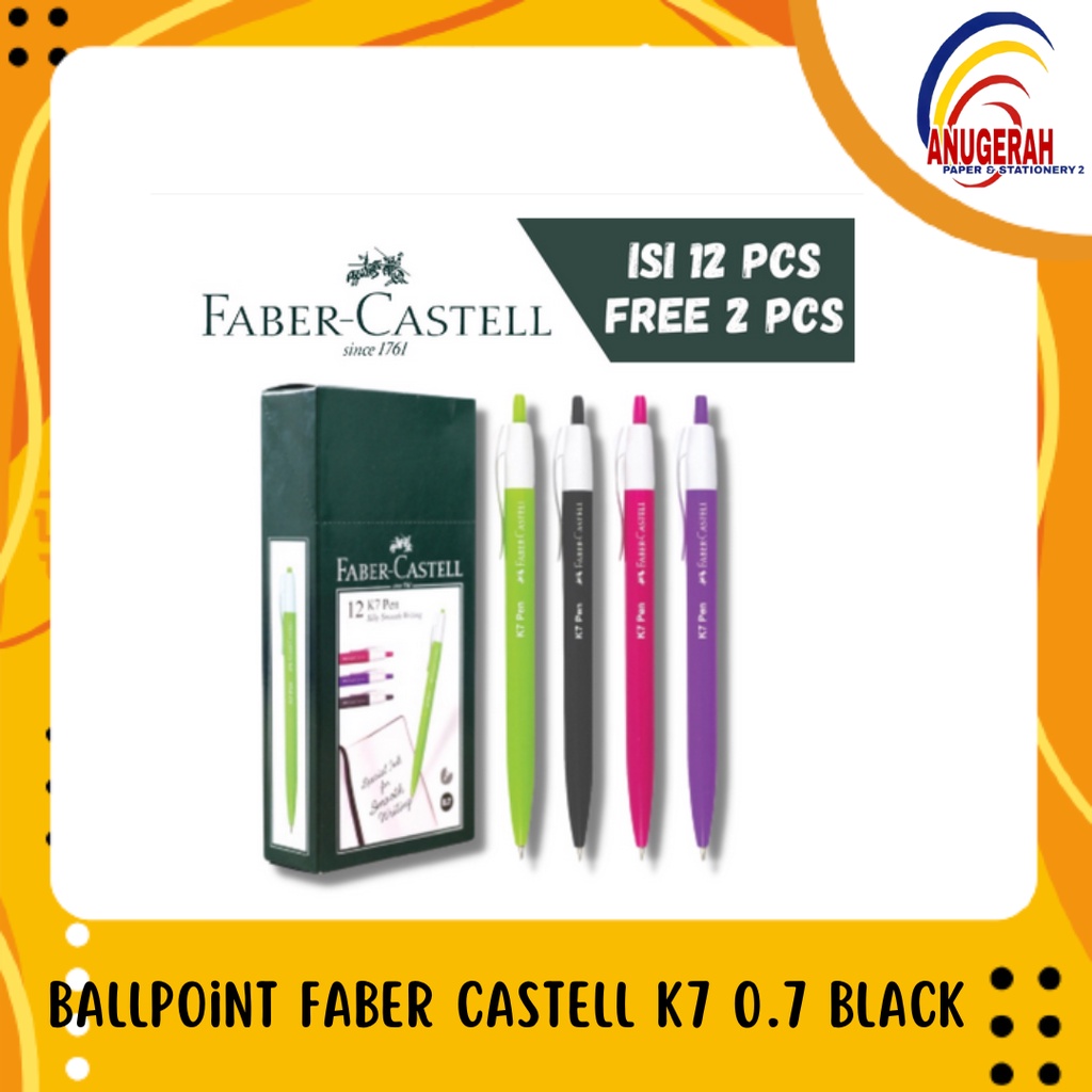 

FABER CASTEL K7 BOLP HITAM (PCS)