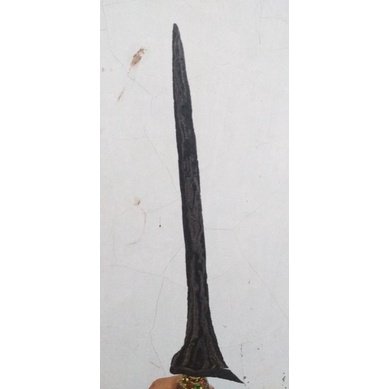 Keris Brojol pamor Junjung Drajat patrem sepuh