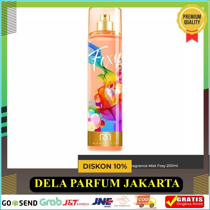 MONTECITO FRAGRANCE MIST FOXY 250ML - BODY MIST COLOGNE BEST PRODUK