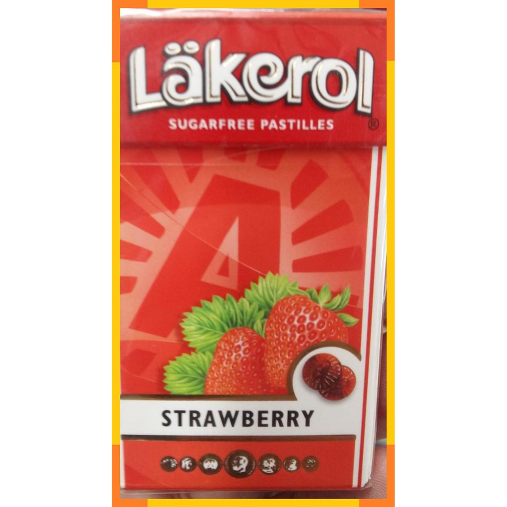 

Lakerol | Strawberry | 27 gram | product of Italy