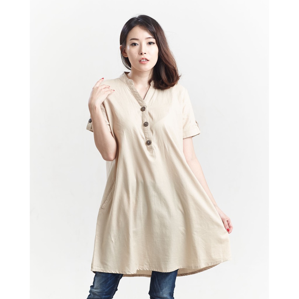 Miyoshi Jeans MY17DR020PN. Woven Dress