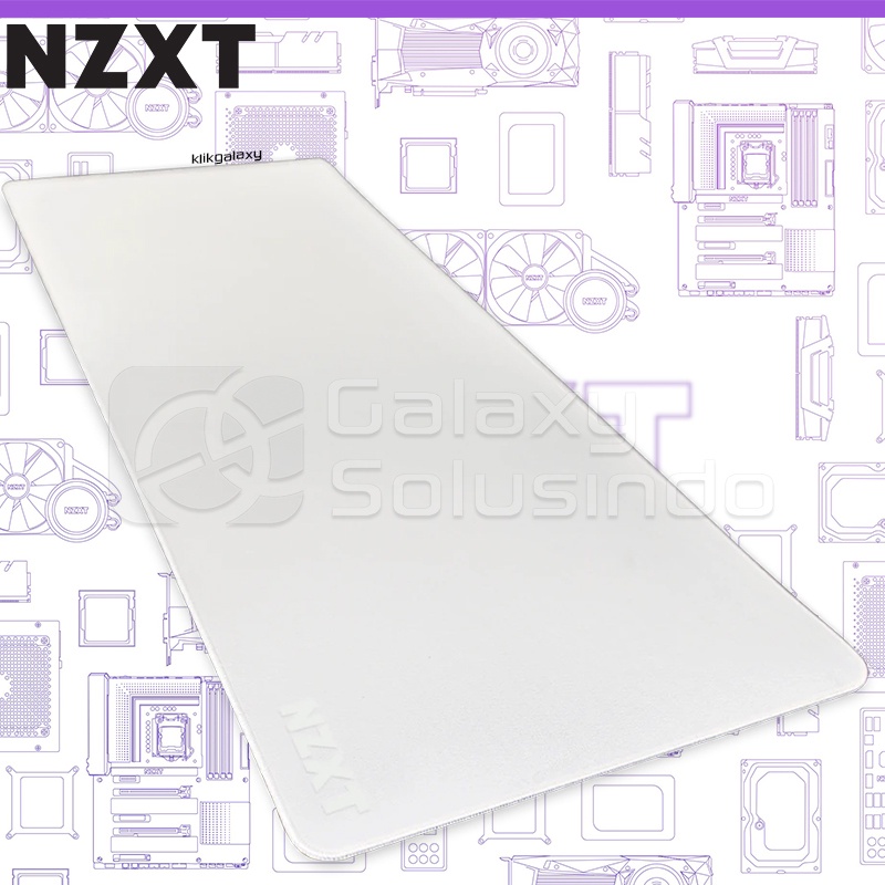 NZXT MXL900 Extended Gaming Mousepad Extra Large - White