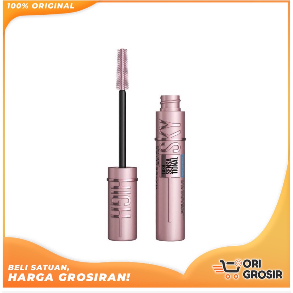 ORI Grosir Maybelline Lash Sensational Sky High Waterproof Mascara - Maskara