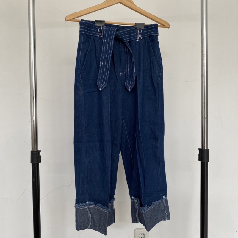 [PRELOVED] Celana Kulot Jeans Et Cetera