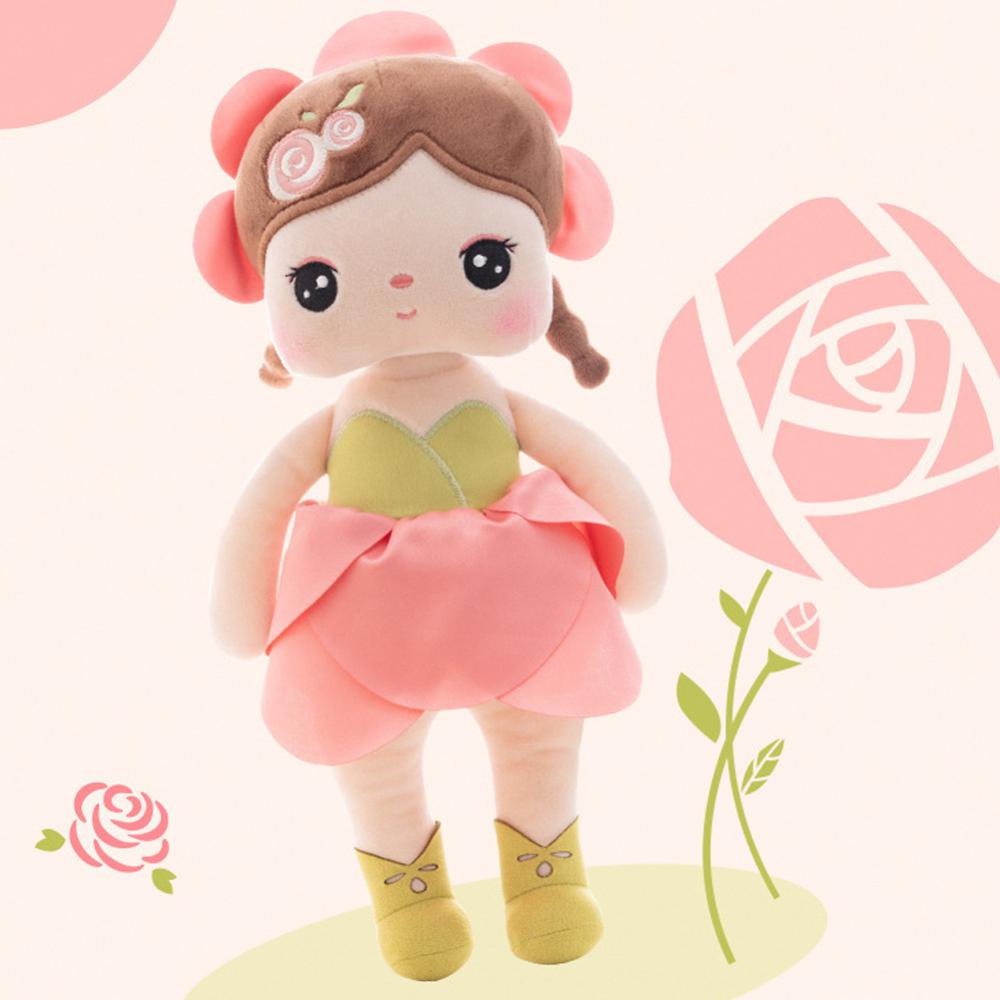 Timekey Metoo Angela Mainan Boneka Peri Bunga Bahan Plush Untuk Hadiah Ulang Tahun Anak Perempuan T7Z1