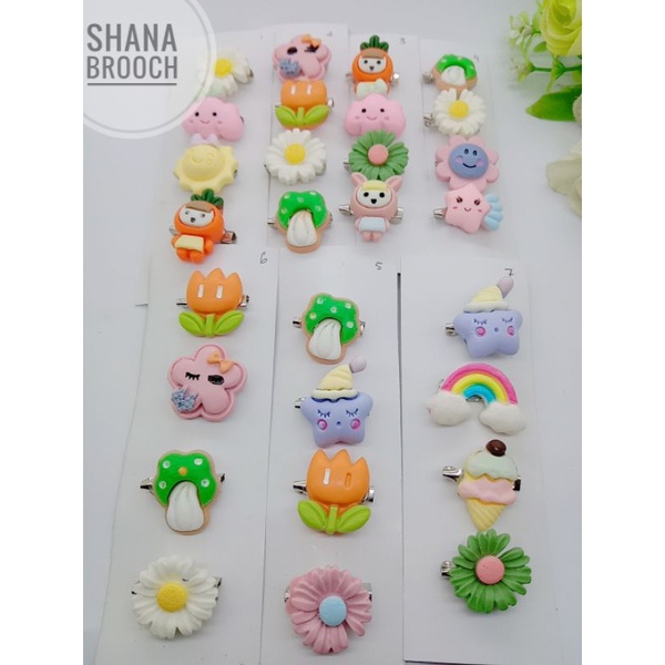 Bros mini shabby murah isi 4pcs pilih 123